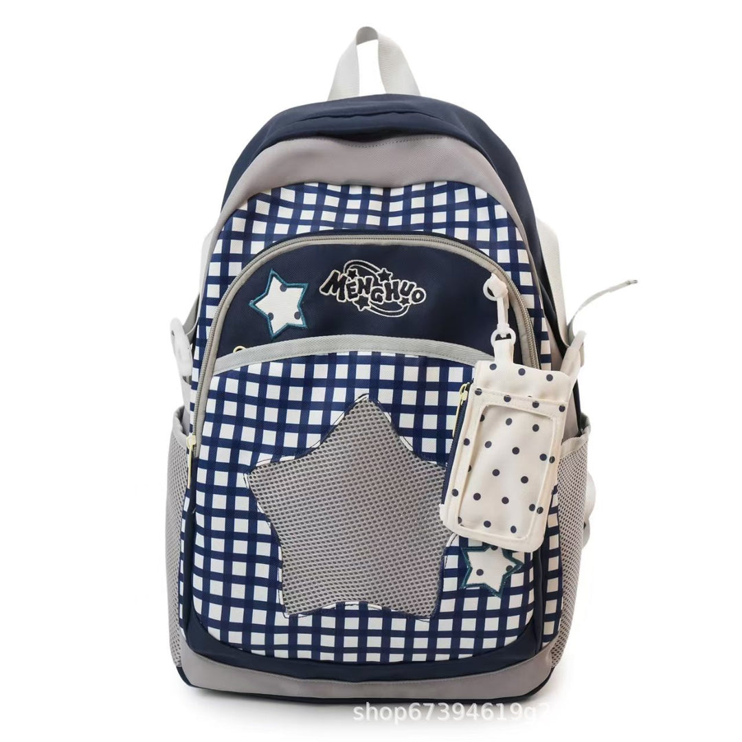 Star-Embellished Ergonomic Backpack Stornfield