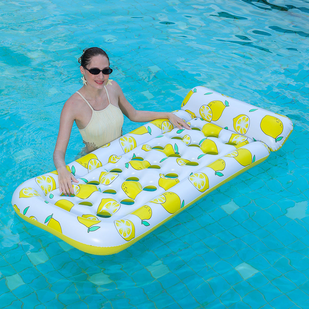 Women's Inflatable Water Lounge with Fruity Design Stornfield