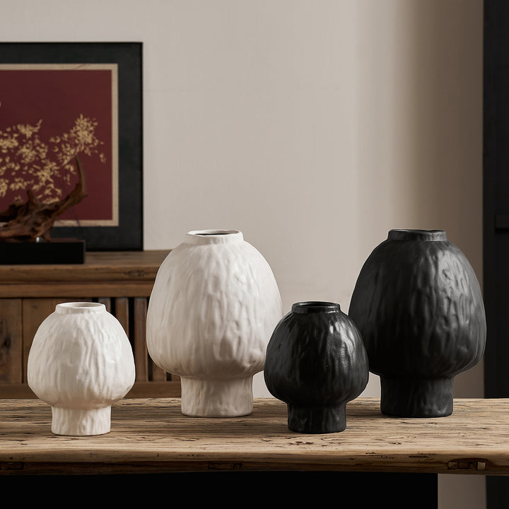 Decorative ceramic vase in modern design Stornfield