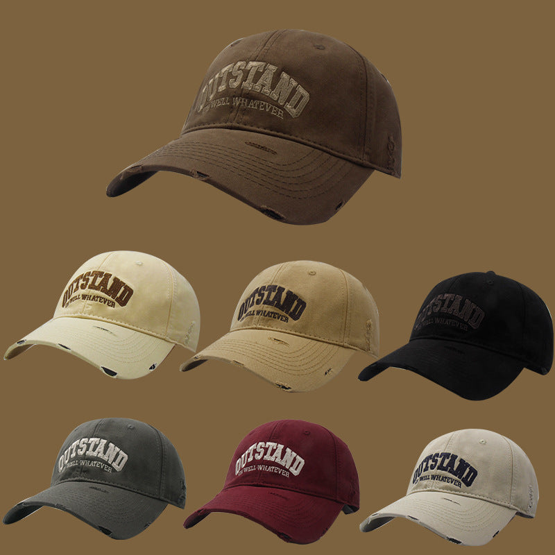 Unisex Distressed Casual Cap Stornfield