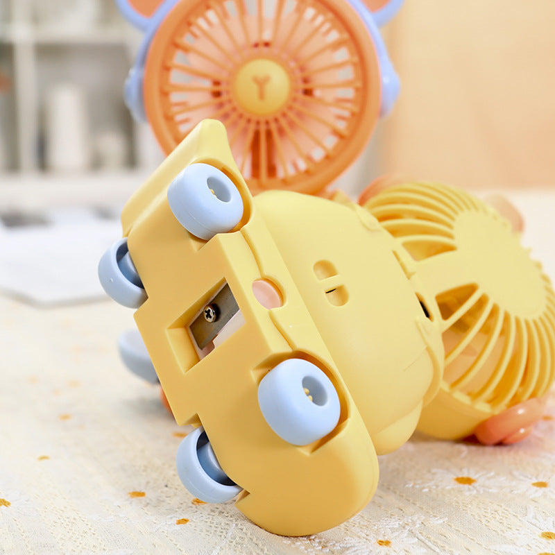 Women Portable Handheld Fan in Creative Animal Design Stornfield