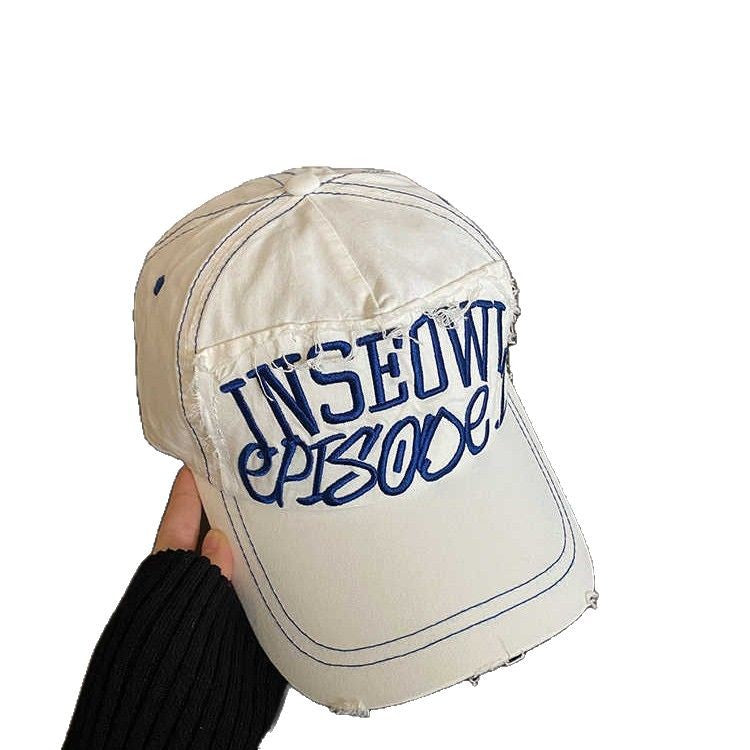 Women's Distressed Artistic Embroidered Cap Stornfield