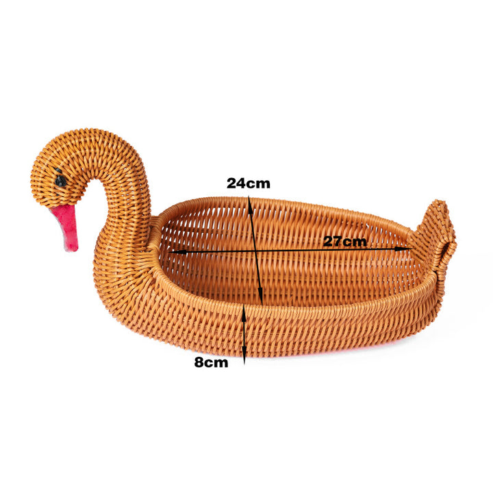 Decorative Wicker Duck Stornfield