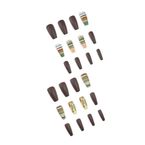 Artistic Matte Nail Set Stornfield