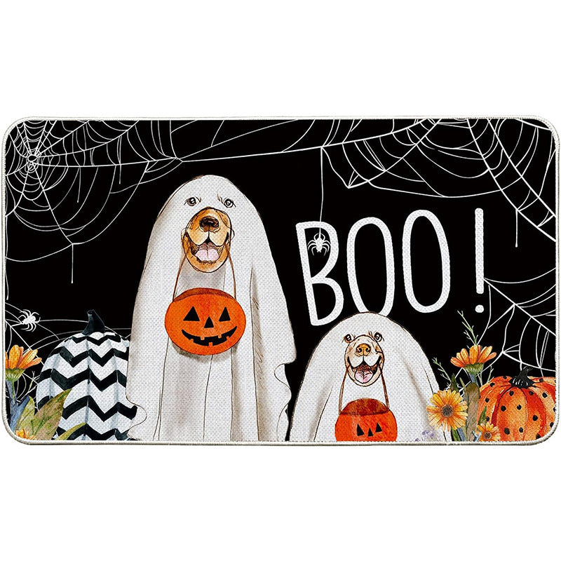 Halloween Theme Decorative Bath Mat