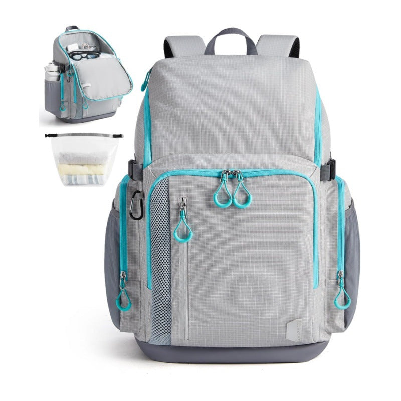 Multifunctional backpack with insulated interior compartment and special compartment organization Stornfield
