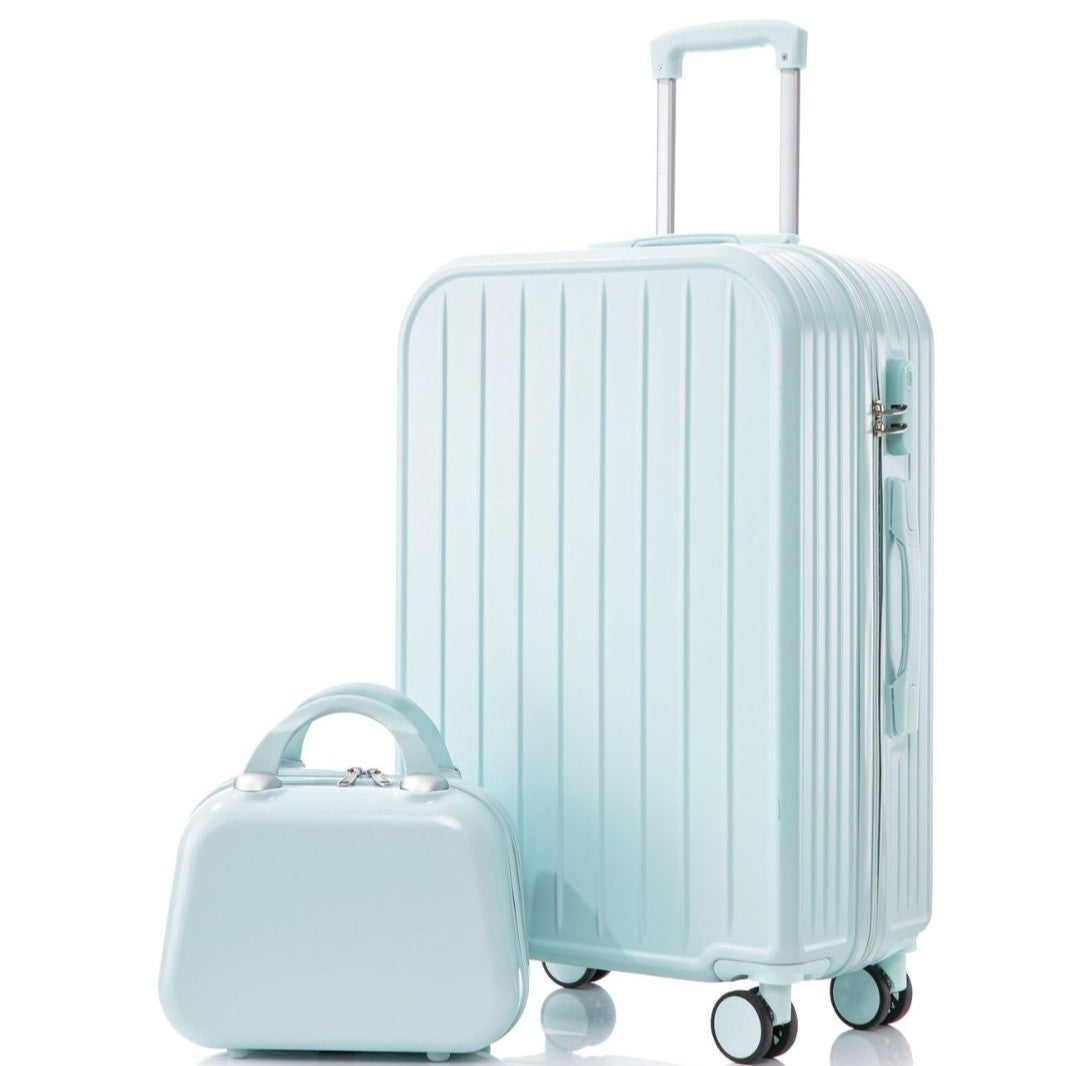 Unisex Lightweight Hard-Shell Wheeled Suitcase Stornfield
