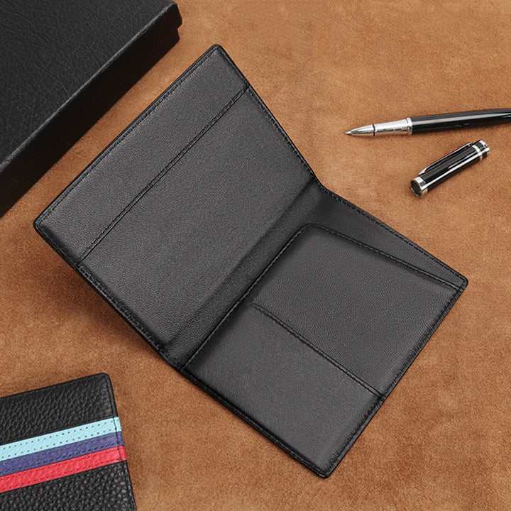 Premium Leather Passport Holder Stornfield