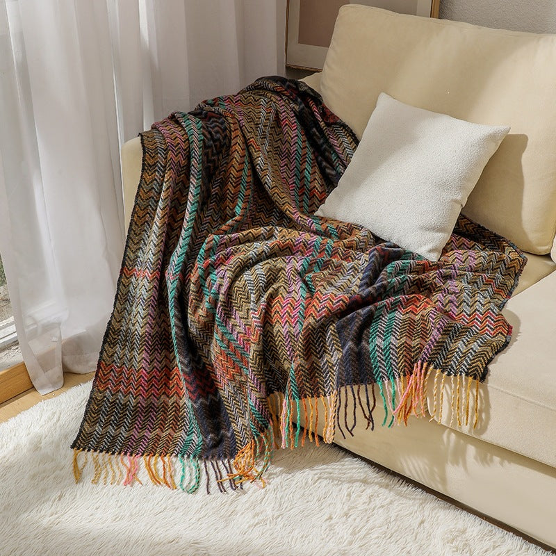 Cozy Woven Decorative Throw Blanket