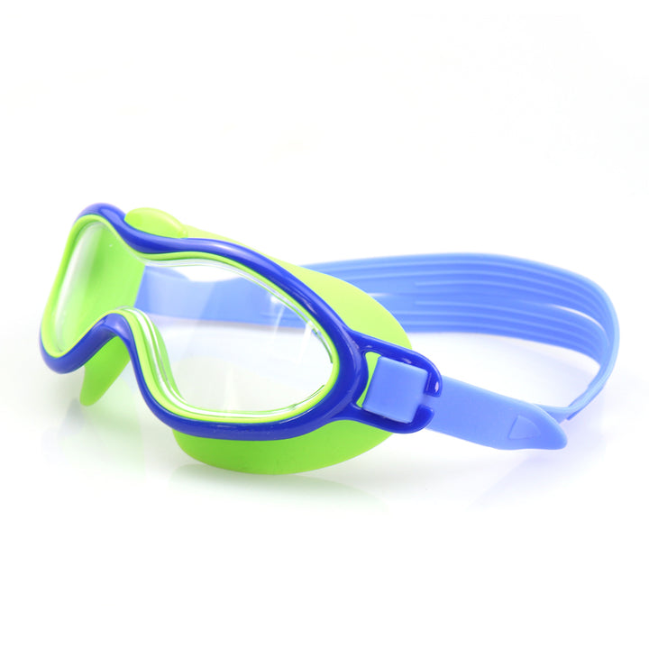 Waterproof swimming goggles with adjustable head strap and UV protection Stornfield