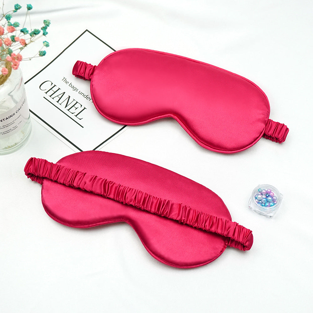 Unisex nan luxurious satin sleep mask with adjustable elastic band and soft padding Stornfield
