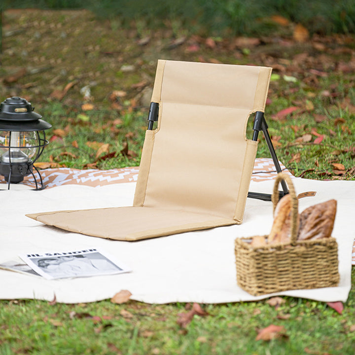 Foldable Outdoor Seat with Adjustable Backrest Stornfield