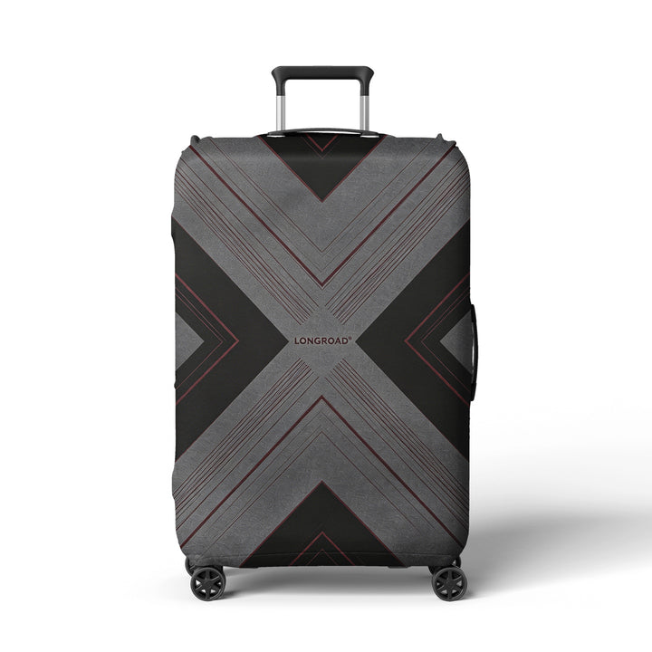 Ladies suitcase cover with modern polka dot pattern Stornfield