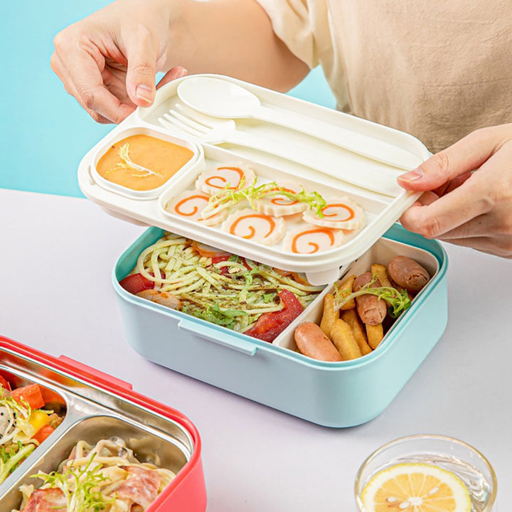 Versatile Compartments Lunch Box Set