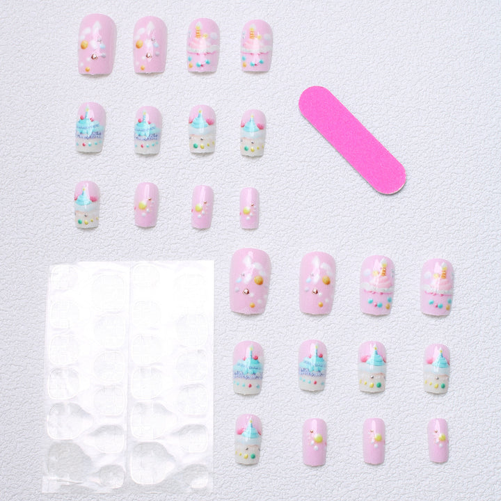 Celebration-Themed Press-On Nails Stornfield