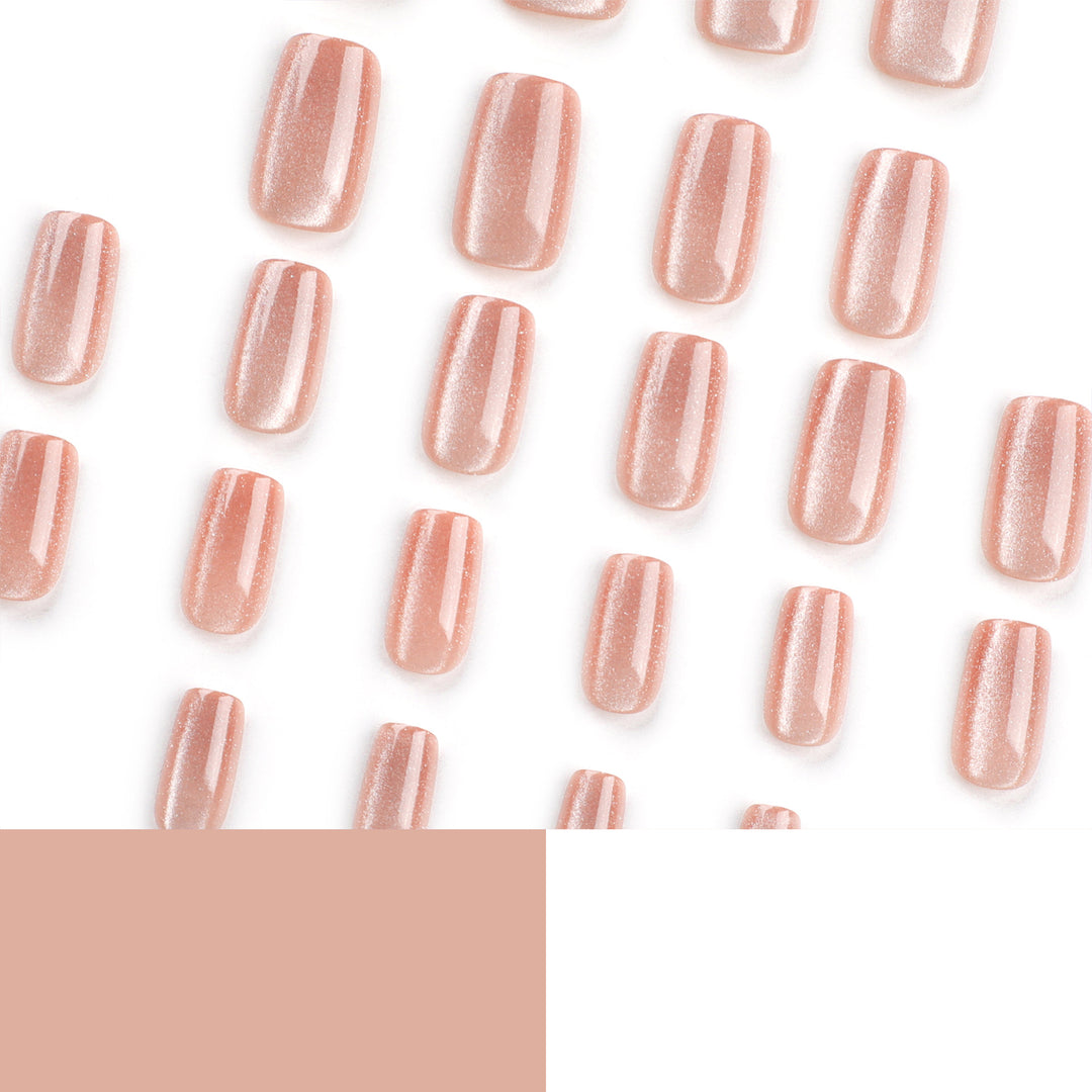 Luxurious gel nails with elegant high-gloss finish Stornfield
