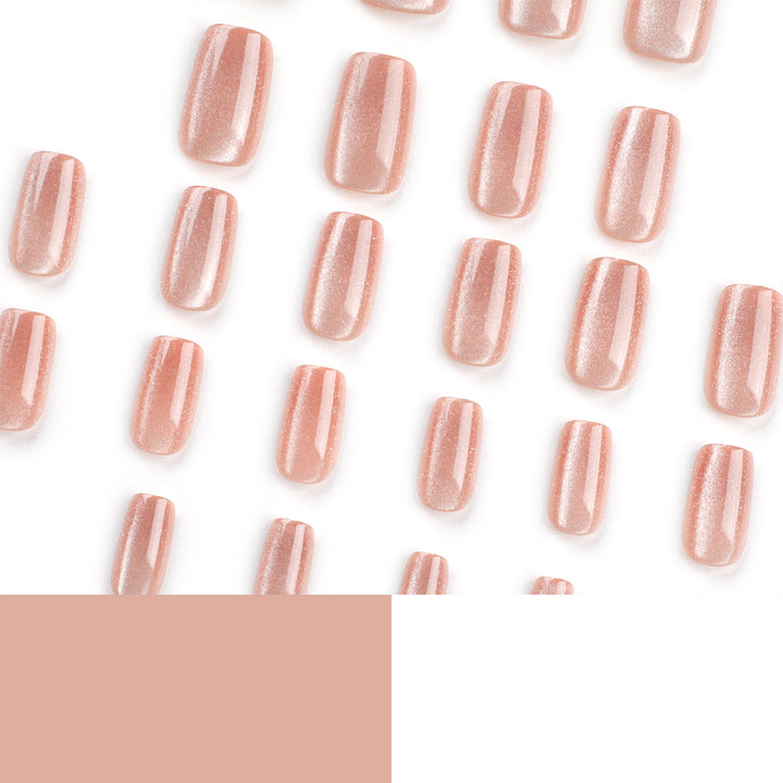 Luxurious gel nails with elegant high-gloss finish Stornfield