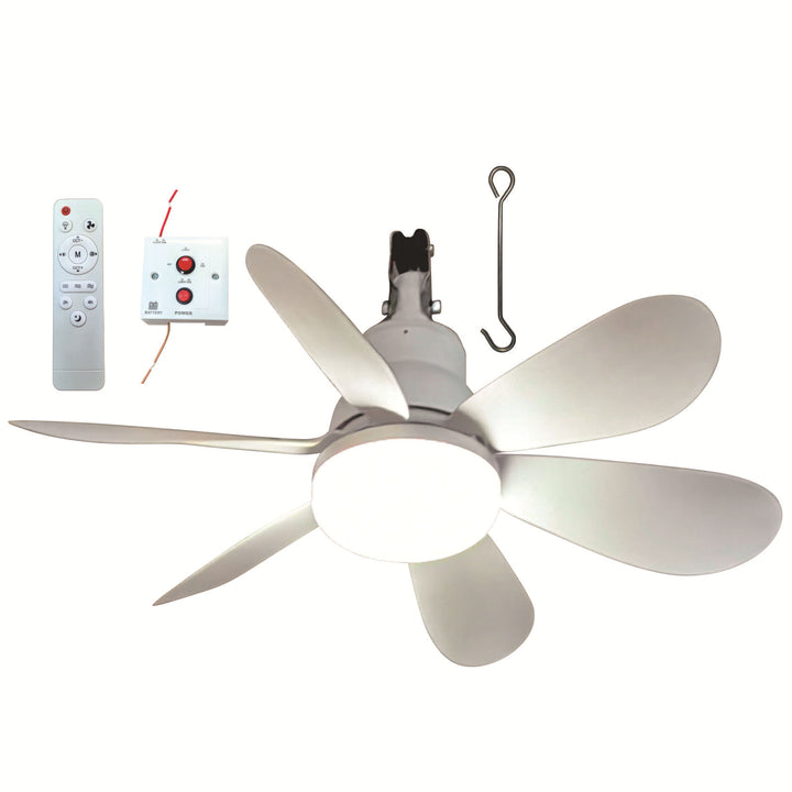 Ceiling fan with integrated light Stornfield