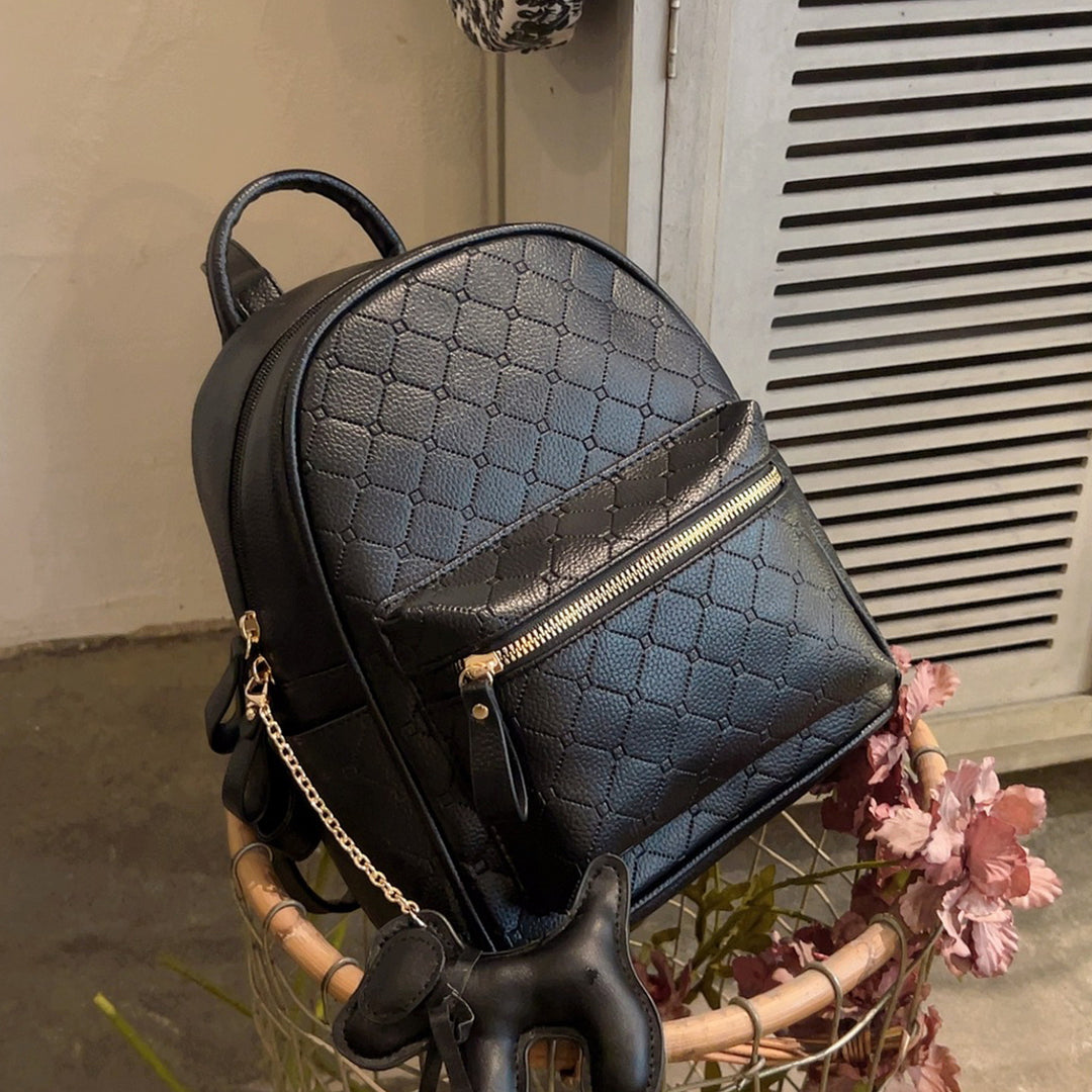 Stylish Textured Mini Backpack Stornfield