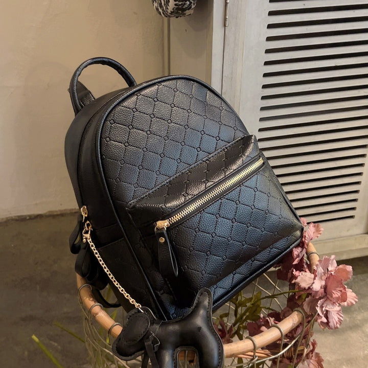 Stylish Textured Mini Backpack Stornfield