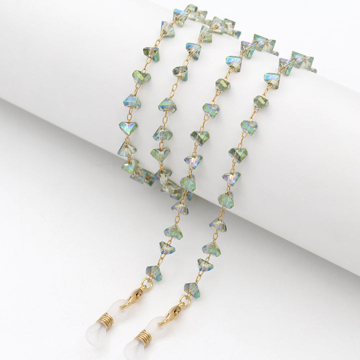 Heart Shaped Beaded Eyewear Chain Stornfield