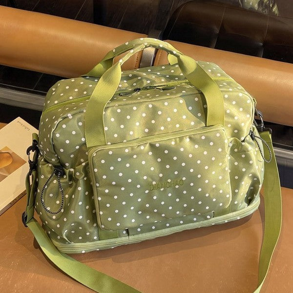 Stylish Polka Dot Tote Bag