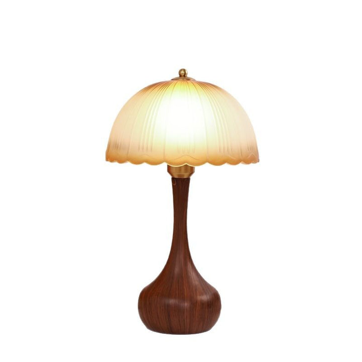 Vintage Glass Table Lamp