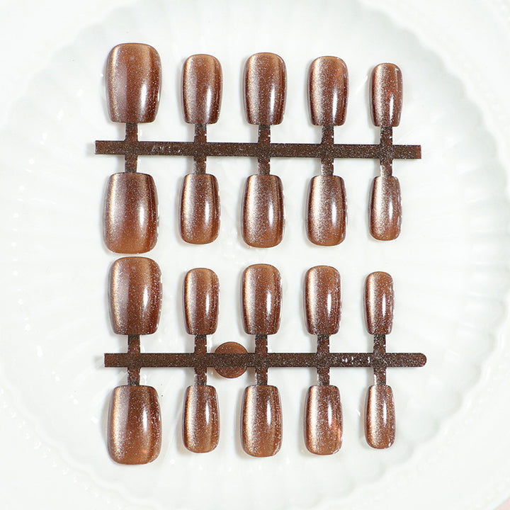 DIY Natural Press-On Nail Set Stornfield 1789805063