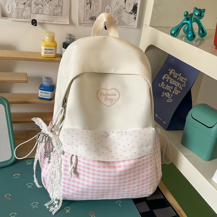 Stylish Casual Backpack with Decorative Accent Stornfield