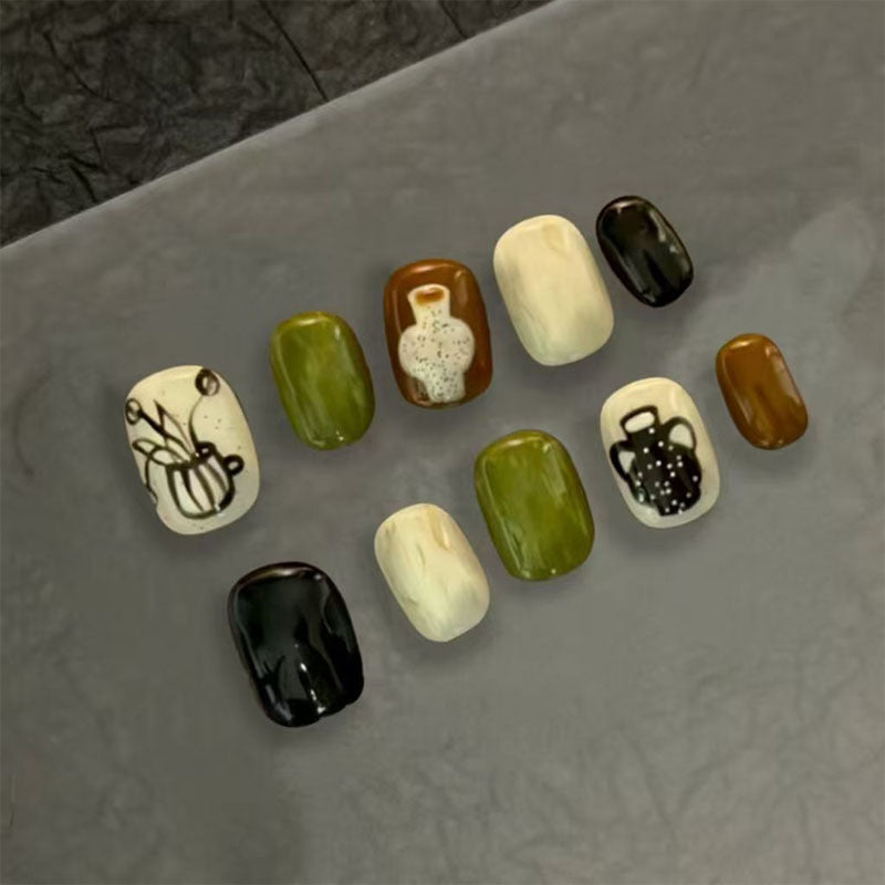 Playful Artistic Nail Art Design Set Stornfield