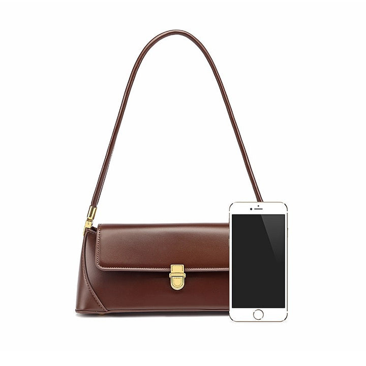 Structured Leather Handbag Stornfield