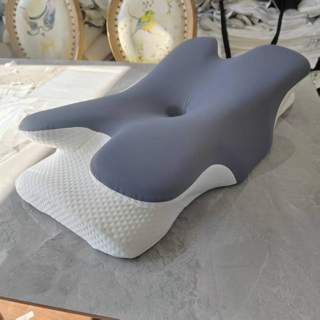 Ergonomic contour pillow with cooling surface Stornfield