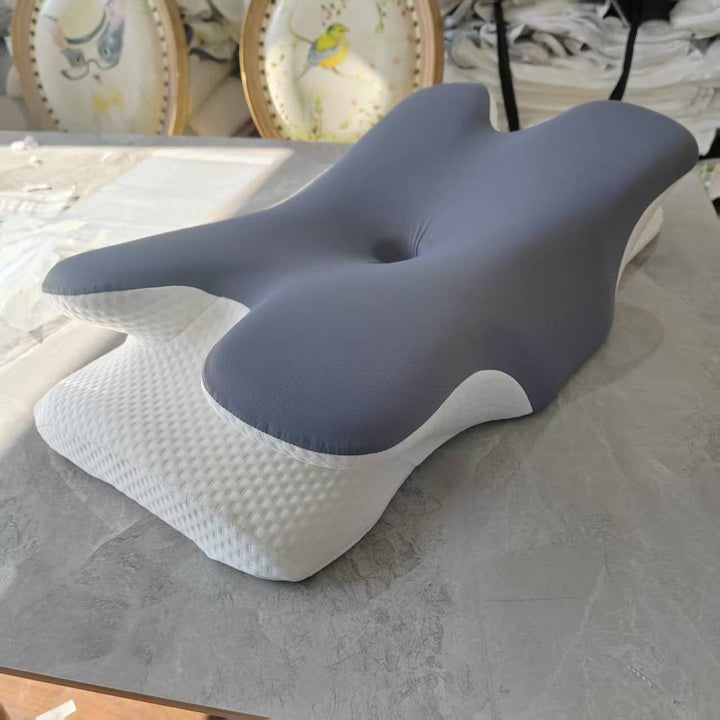 Ergonomic contour pillow with cooling surface Stornfield