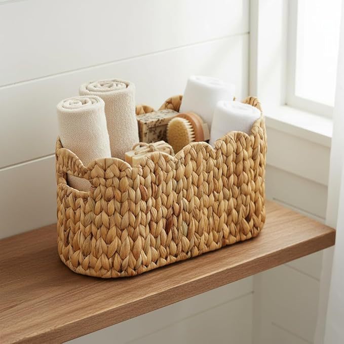 Woven Seagrass Storage Bin Stornfield