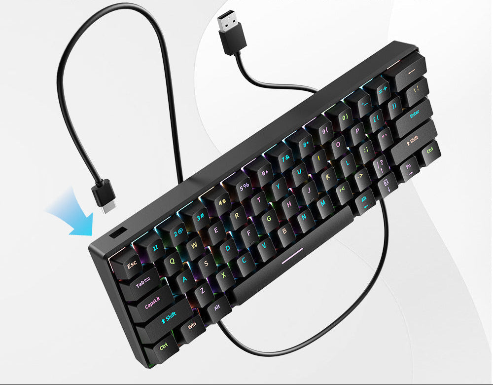 RGB Compact Mechanical Keyboard with Ultra-Responsive Switches Stornfield