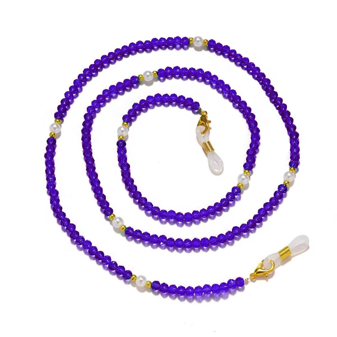 Elegant Crystal Beaded Eyewear Chain Stornfield