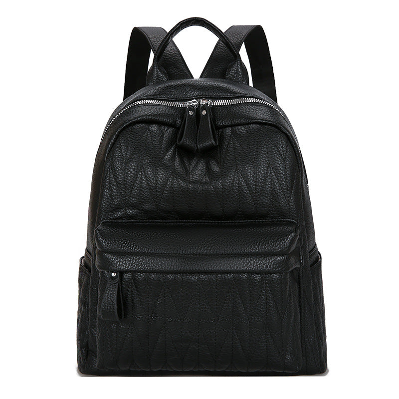 Quilted Leather Backpack Stornfield