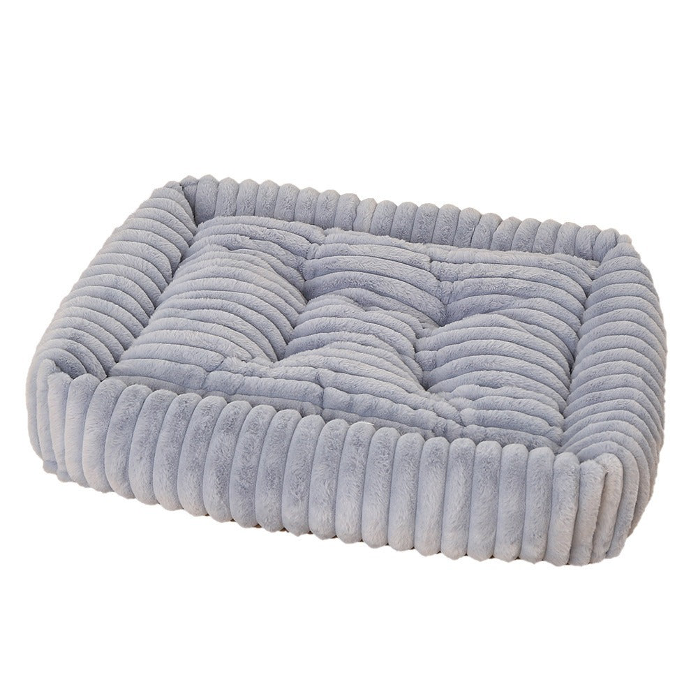 Women Plush Pet Bed with High Edge Stornfield
