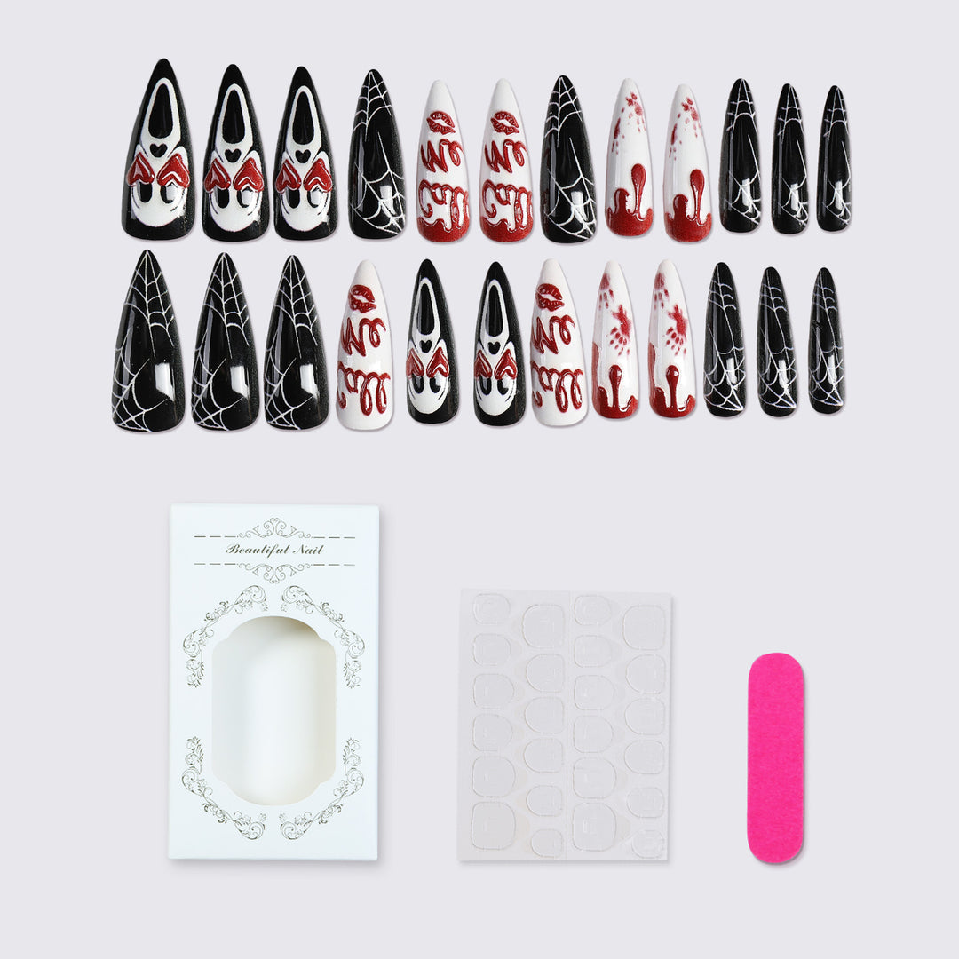 Creative Halloween Art Nail Set Stornfield