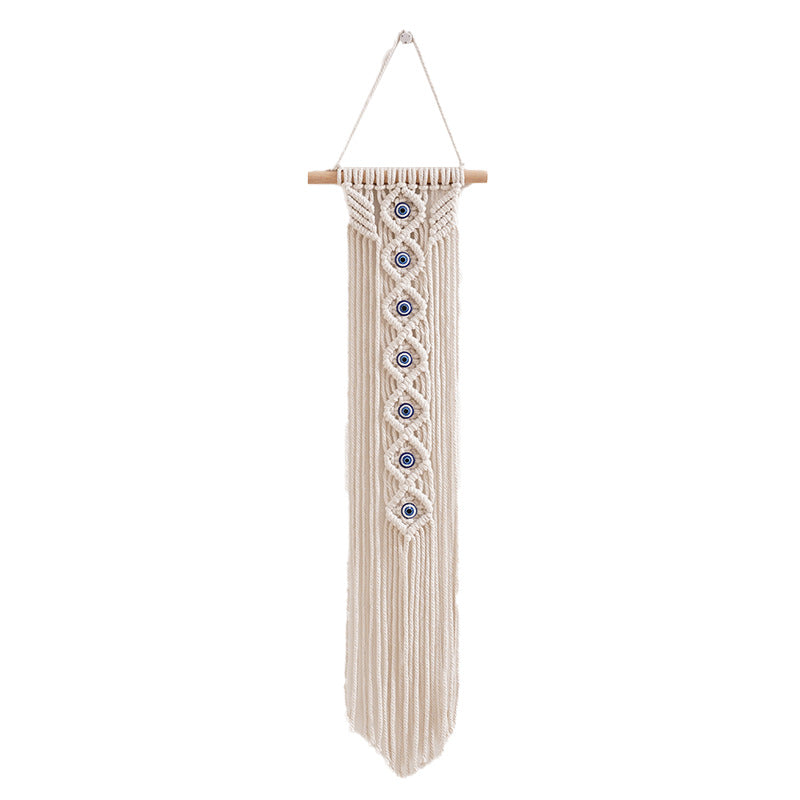 Macrame Decorative Wall Hanging with Eye Design Stornfield