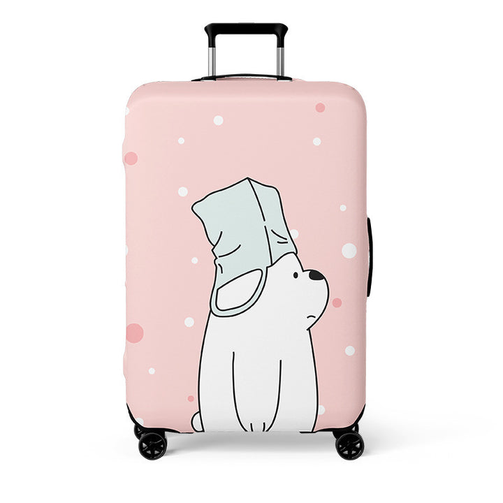 Unisex suitcase with stylish animal motif Stornfield