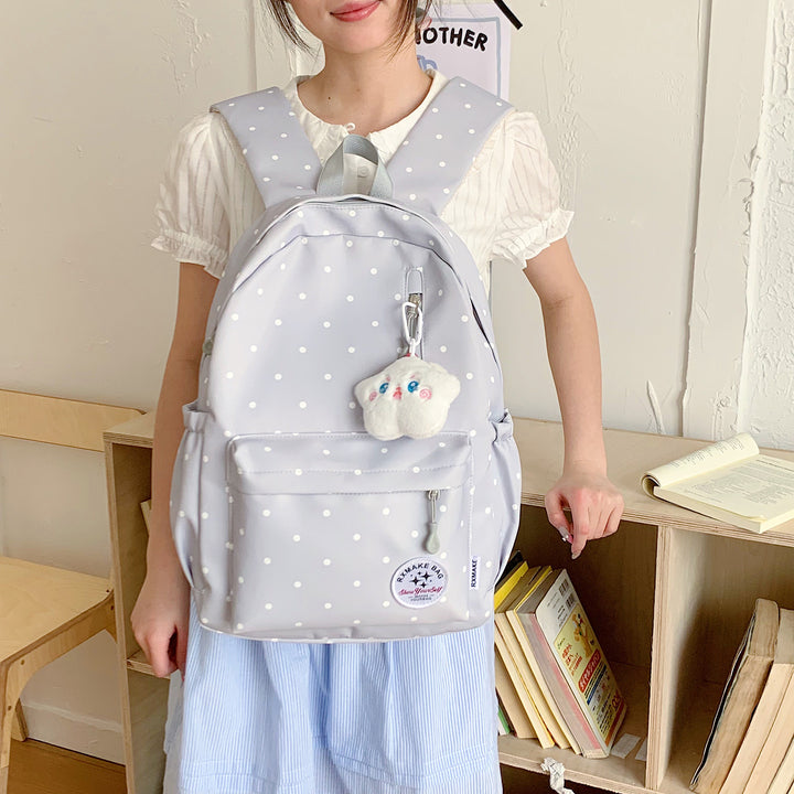 Polka Dot Student Backpack Stornfield