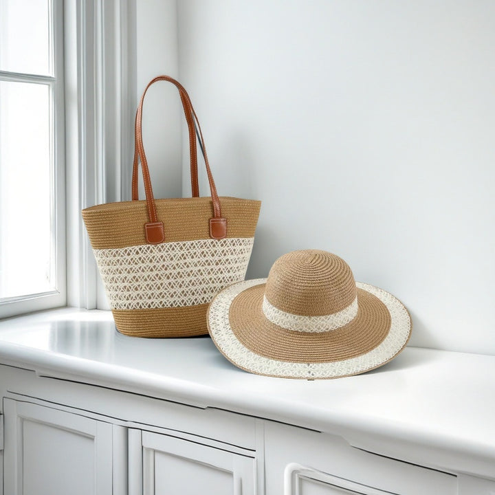 Beach bag and sun hat Stornfield