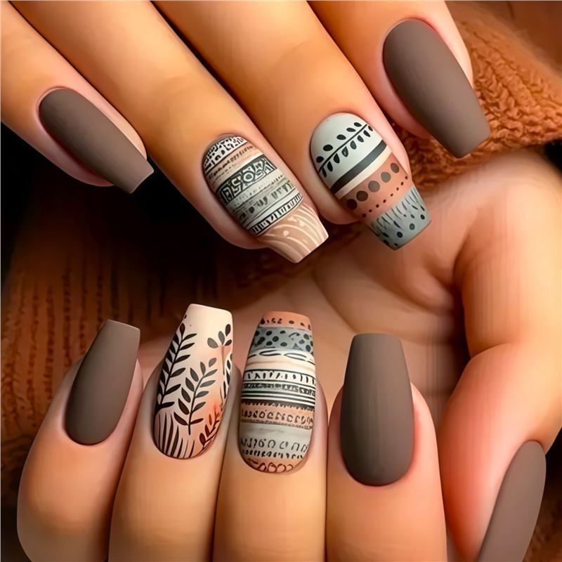 Artistic Floral Design Press-On Nails Stornfield 1788434359