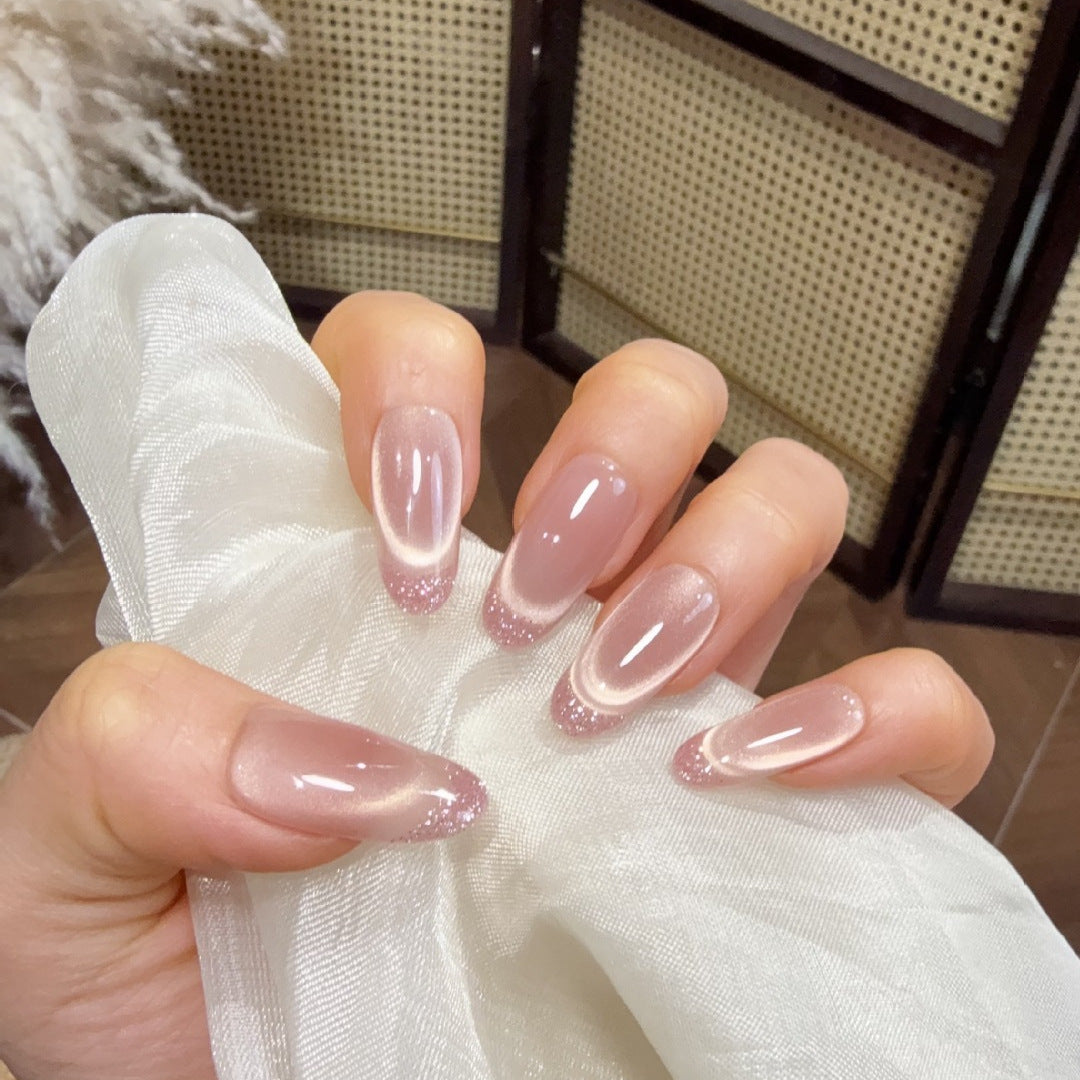 Elegant Gradient Press-On Nails Stornfield