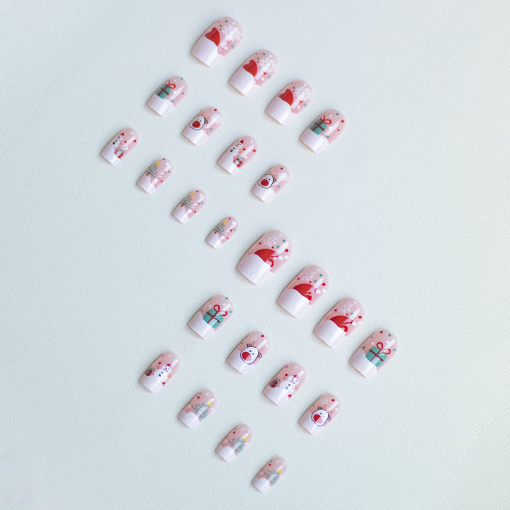 Festive Holiday Nail Art Kit