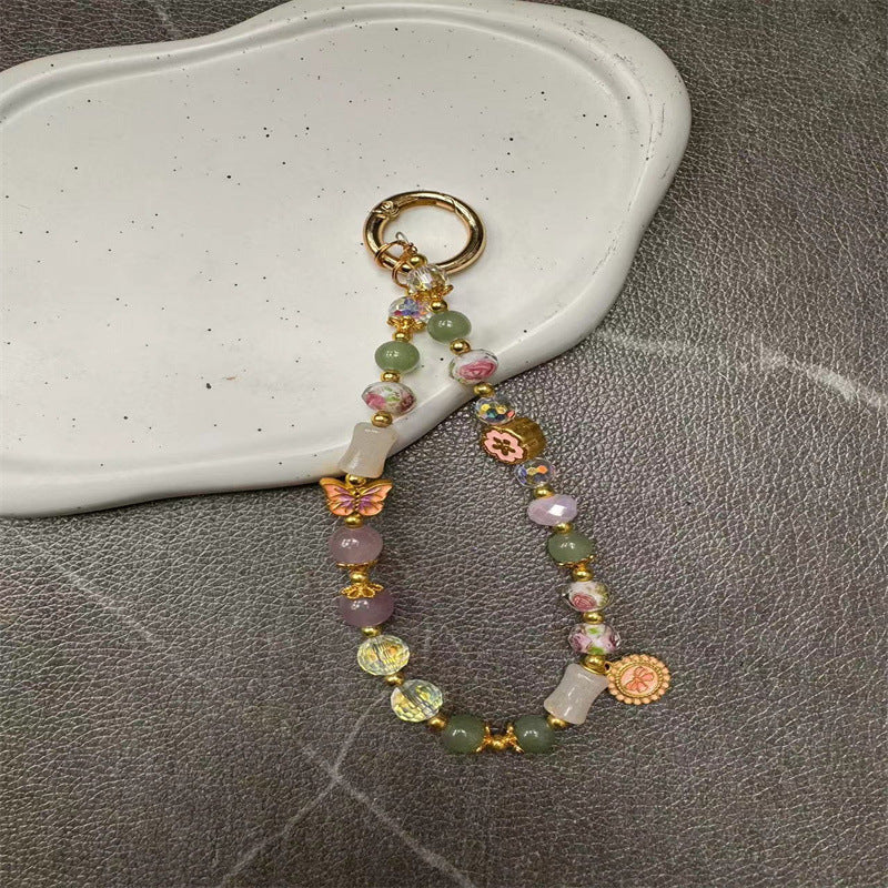 Decorative Beaded Charm Keychain Stornfield 1790135355