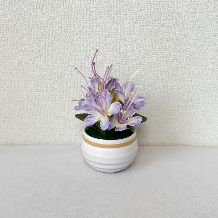 Decorative Potted Floral Arrangement for Home Decor
