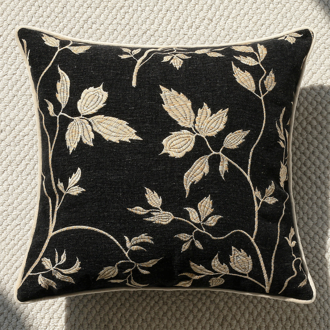 Structured decorative cushions with elegant design