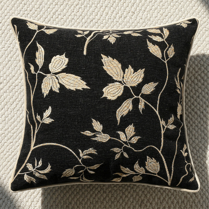 Structured decorative cushions with elegant design